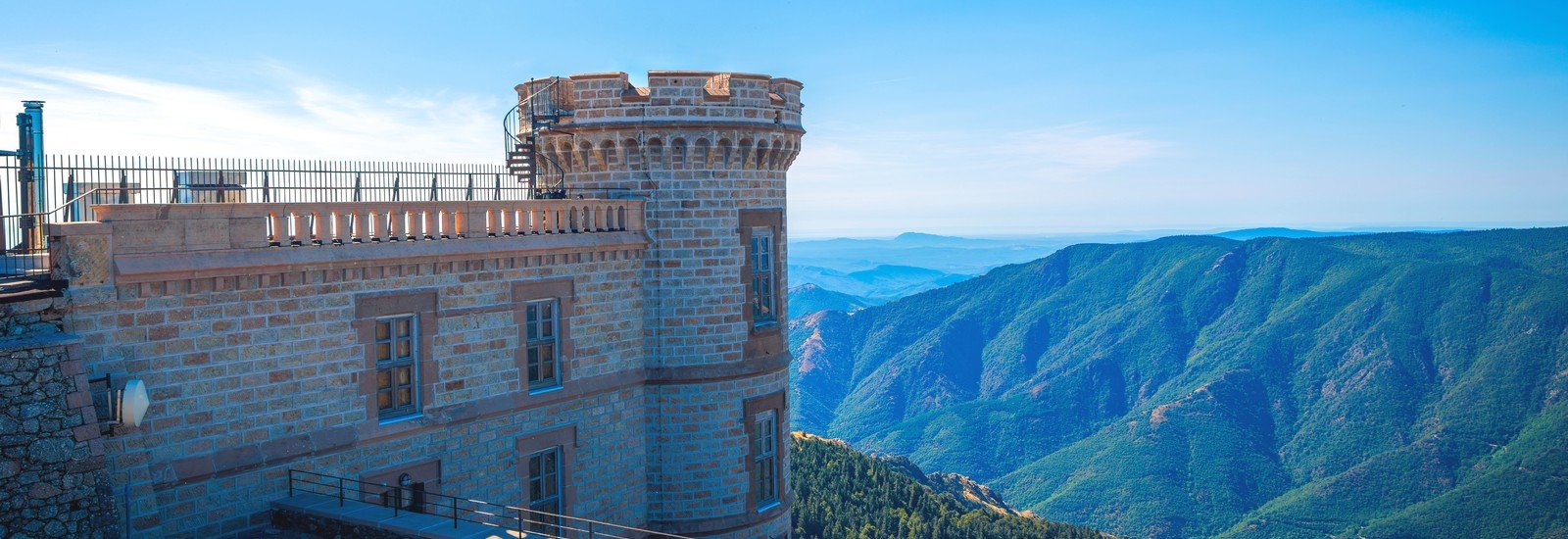 L'observatoire du Mont Aigoual en Cévennes